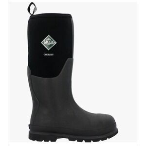 NEW Men's Muck Chore Steel Toe Work Boots CHS-000A Hi Black Size 10 Waterproof